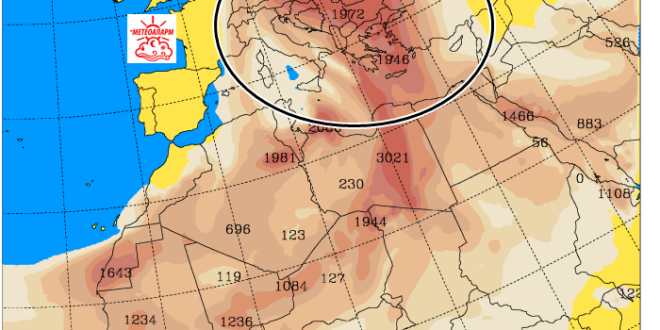 НАЈАВА: Денес и во петок ОГРОМНО количество на Сахарска прашина и песок во воздухот на Балканот, и во Македонија!
