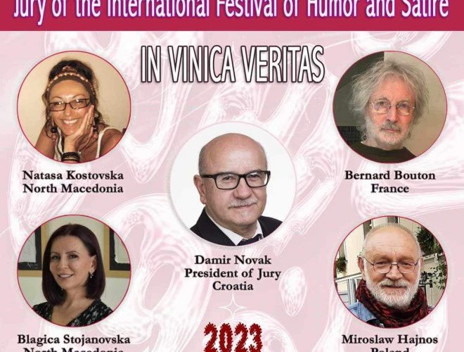 Изложба на карикатури  од Фестивалот за хумор и сатира “IN VINICA VERITAS” во НУ Центар за култура Крива Паланка